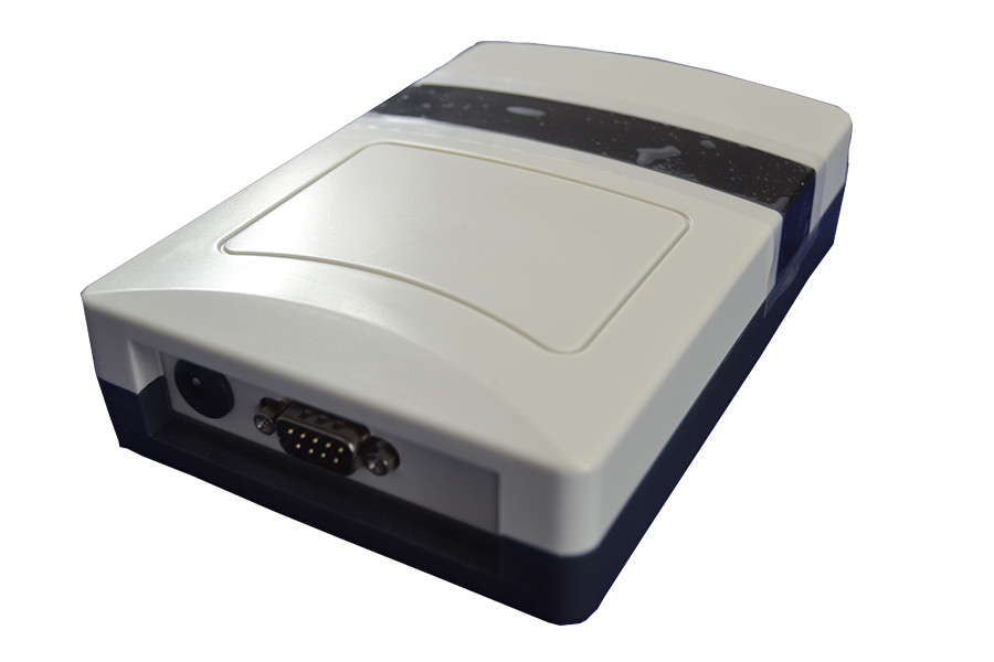 White UHF RFID Desktop Reader For Marathon Timing ISO18000 - 6B