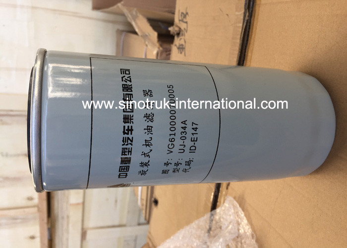 SINOTRUCK HOWO Dump Truck Oil Filter VG61000070005 JX0818 For Diesel Engine
