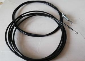 Quality RAPID Gym Equipment Parts , Black Plastic Wire Rope For Gym Equipment wholesale