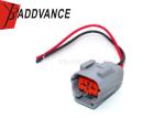 6195-0003 Female 2 Pin Knock Sensor Industrial Electrical Wire Harness For Mazda