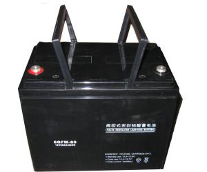 Quality Non Spillable 12V80AH Industrial Lead Acid Battery , VRLA Lead Acid Battery Anti Corrosion wholesale