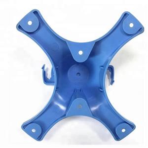 Quality Injection Moulding Plastic Motorcycle Parts / Rear Cover Plastic Moulded Components wholesale
