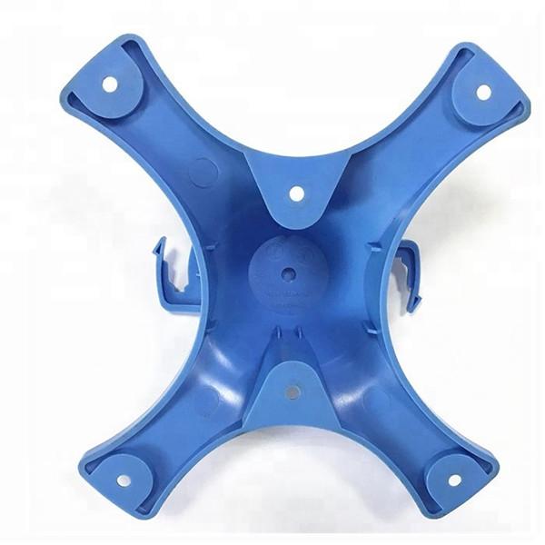 Injection Moulding Plastic Motorcycle Parts / Rear Cover Plastic Moulded