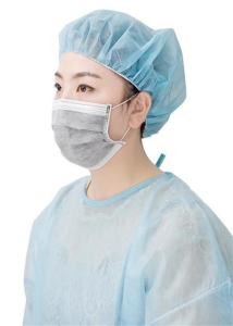 Quality Active Carbon Disposable Mouth Face Mask Nose Piece Adjustable Anti - Bacteria wholesale