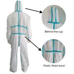 VASTPROTECT-603 CE Type5 6 Anti-Splash Isolation Protective Hooded Nonwoven