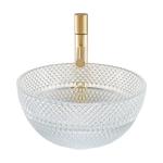 Crystal Clear Glass Vessel Basins Calathiform Bathroom Countertop Sinks