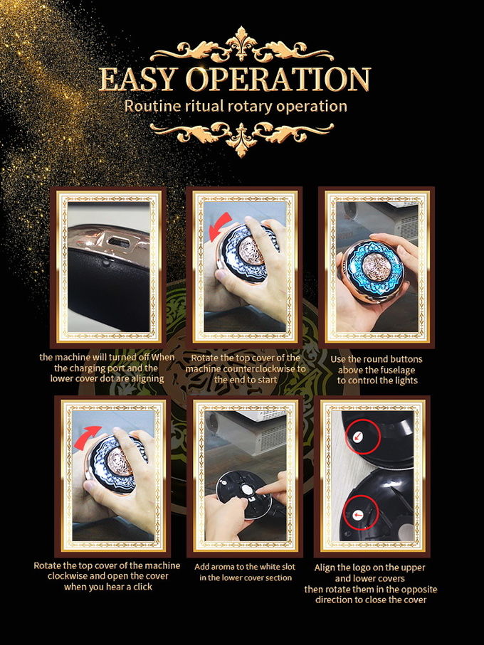Bluetooth Islamic Music Player Led Lamp Quran Speaker