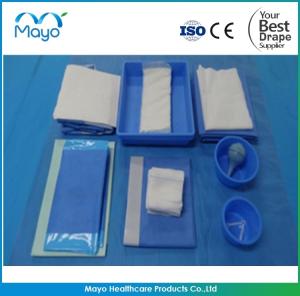 Quality 3 Anti SMS Nonwoven Obstetrics Pack Gyn Surgical Drape Pack wholesale