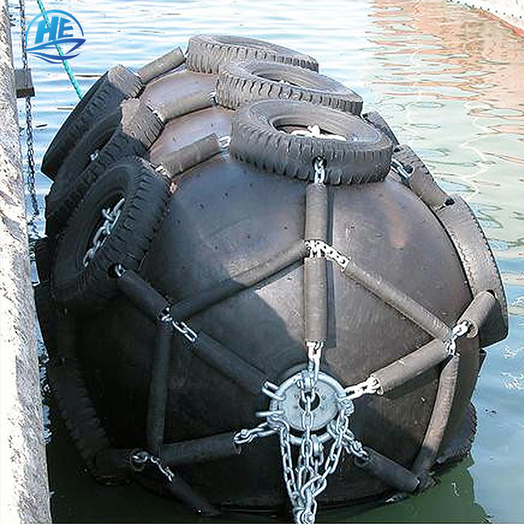 Yokohama Inflatable Marine Rubber Fenders 50Kpa 80Kpa STS STD Marine Dolphin