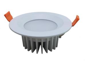 Quality 10W Waterproof SMD LED Downlight IP65 Aluminum White Milky Cover 800LM wholesale