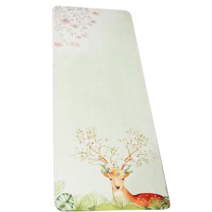 Quality Rubber Yoga Mat 200cm Length Non Slip Fitness Exercise Mat For Hot Yoga Pilates wholesale