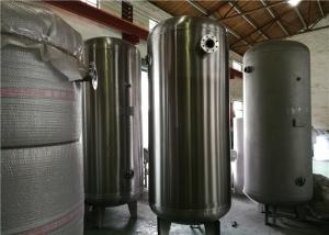 Quality ASME Certified Stainless Steel Air Receiver Tank Frosting Surface Treatment wholesale
