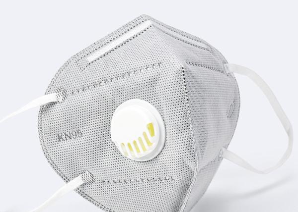High - Filtration Medical Respirator Mask With Valve / 4 Layer N95 Protective