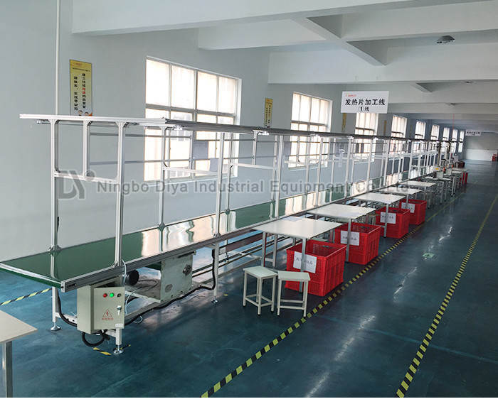 Durable Assembly Line Conveyor , Customized Parallel Production Conveyor Systems