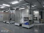 Explosion Proof SUS201 Water Curtain Spray Booth 4KW Centrifugal Fan
