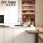 Philippines Apartment Kitchen Modern Style Solid Wood Melamine Kitchen Island