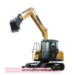 3.78 Ton 5.5m3 SY75C Hydraulic Crawler Excavator