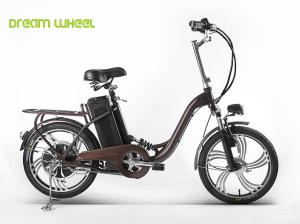 Quality 18 Inch Wheel Suspension Frame Electric Cruiser Bike With 250w Brushless Motor wholesale