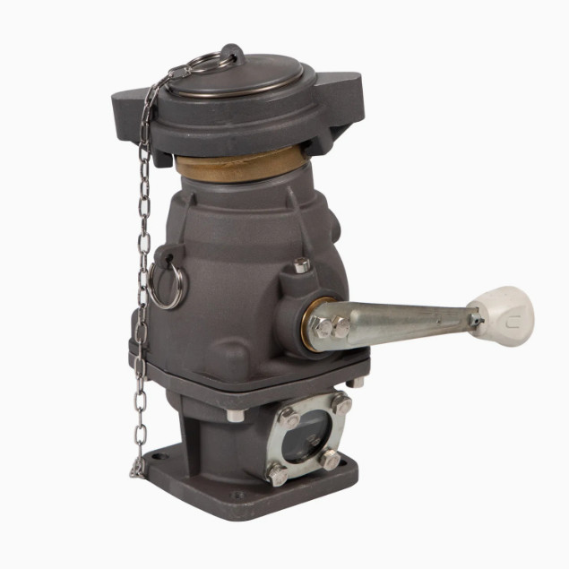 Bernet API04 High Flow Rate Lightweight Unloading Valve Adaptor Valve for Fuel Tanker