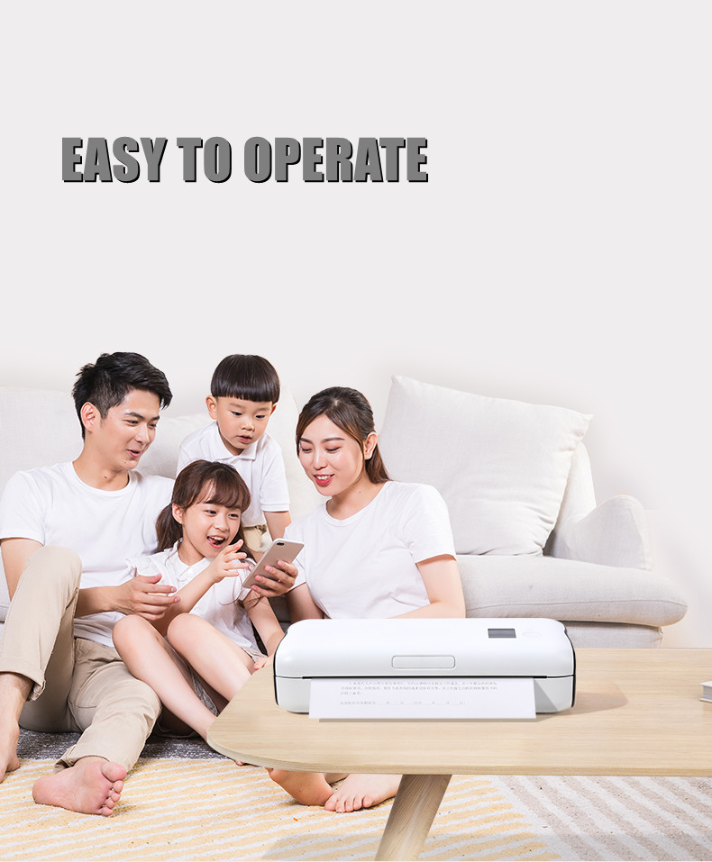 ODM Paper A4 Invoice Printer Wireless Portable A4 Colour Printer
