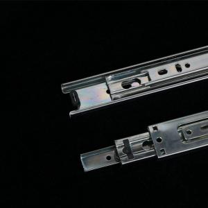 Quality 40mm Stainless Steel Plated Ball Bearing Drawer Slides wholesale