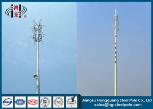 Quality 45m Round Telecommunication Towers Mobile Phone Antenna Towers wholesale