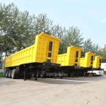 30CBM 35CBM 40CBM 3/4 Axle Semi Tipper Tipping Trailer for in Nigeria