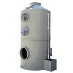 Wet Scrubber System for Removing Gas Pollutants and Odors in Industrial