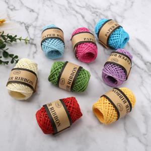 Quality Colored 2mm Paper Rope 10m Eco Friendly DIY Craft Paper Rope wholesale