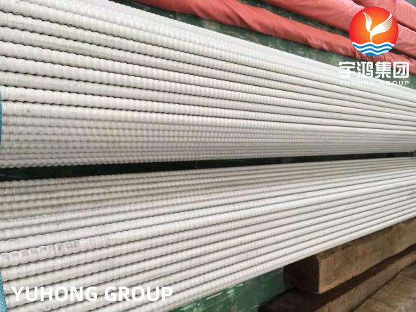 Enhanced Heat Transfer Tube, ASTM A213 TP316L, Corrugated Type For Heat