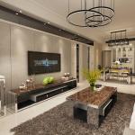 Modern Stainless Steel Marble Hotel Banquet Hall Square Coffee Table