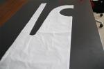White Green Color Disposable Plastic Aprons For Adults 0.016-0.02mm Thickness