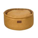 Novelty Paper Cooling Pet Mat Tunnel Cat Bed Yellow Green