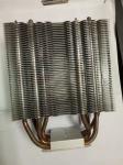 Finishing Passivation Copper Pipe Aluminum Fin Heat Sink / Thin Heatpipe