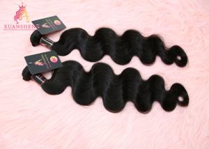 Quality 100% Virgin Cuticle Aligned Indian Hair / Double Drawn Human Body Wave Bundles wholesale