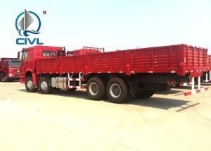 Quality Flatbed Sinotruk General 40 Tons 8x4 Heavy Cargo Trucks wholesale