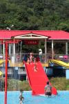 Indoor Fiberglass Kids' Water Slide, Commercial Water Slides Customized
