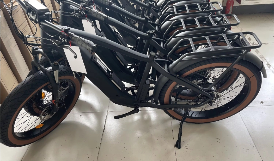 1000W 1500W Electric Bike 7 Speed Electric Bike 26"*4.0 Fat Tire Ebike Electric Mountain Bike Dual 48V 17.5Ah Ebike For Adults