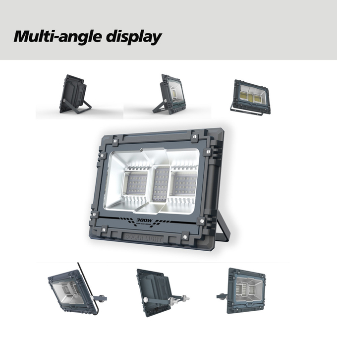 IP65 Rgb Tri Color Solar 60w Led Flood Light With Music Outdoor Reflector
