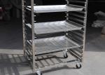Customized Food Grade Fda Stainless Steel Rack Trolley