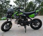 125cc Dirt Bike Motorcycle 4 Speed Dirt Bike With CDI Electric / Kick Start