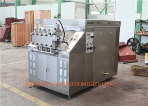 Quality CIP Homogenizer Ice Cream Homogenizing Machine Hydraulic Mode 75 KW wholesale