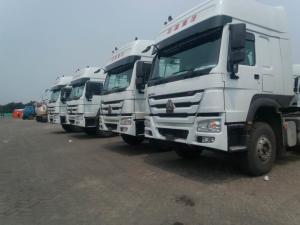 Quality Sinotruck Howo 336 371 420 hp Tractor Head 6X4 6x2 10 Wheel Truck,White color wholesale