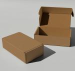Single Wall Corrugated Packaging Box 3 Ply Shoes Packaging Box
