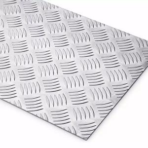 China Diamond Plate 3003 5052 6061 Aluminum Checkered Plate Price Embossed Perforated Aluminum Sheet on sale
