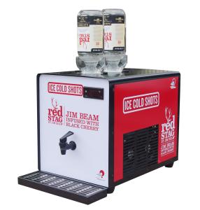 Quality Bars / Restaurants Shot Chiller Dispenser With Compressor Cooling System wholesale
