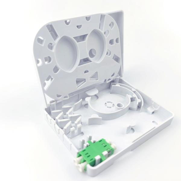 5 -Made LC APC Plastic Fiber Optic Faceplate Socket Panel for Indoor in FTTH