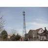 Buy cheap 4 Legged Galvanized Steel Tower , ASTM A123 Telecom Lattice Cell Tower from wholesalers