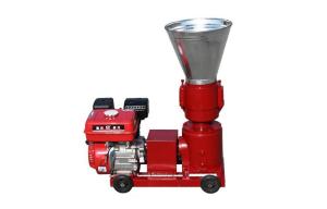 Quality Industrial Biomass Flat Die Pellet Machine , Small Pellet Mill For Family Use wholesale