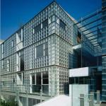 Insulated Aluminum Glass Curtain Wall Customized Building Tempered Glass